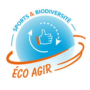 Badge éco agir sport et biodiversité biodiv sport Pole de ressources national de sport nature